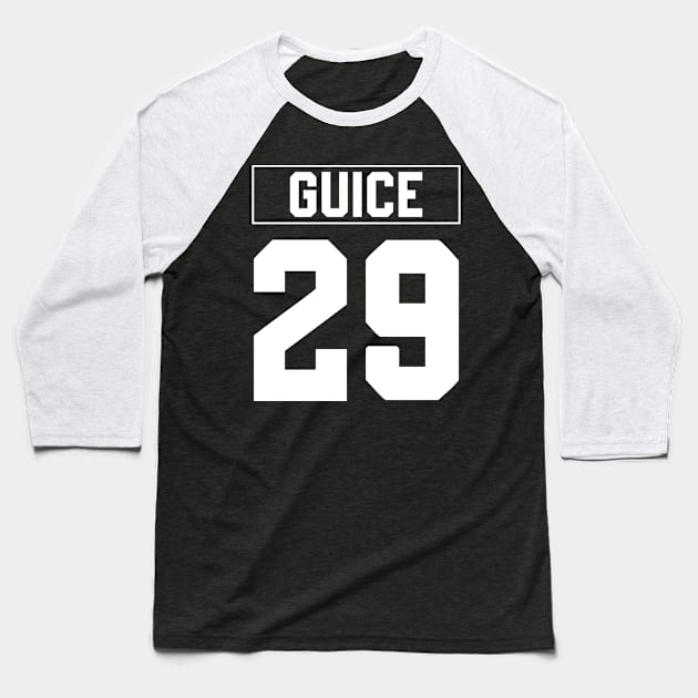 Derrius Guice Redskins Baseball T-Shirt by Cabello's